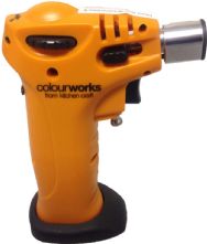 Kitchen Craft Colour Works Orange Chef's Blow Torch